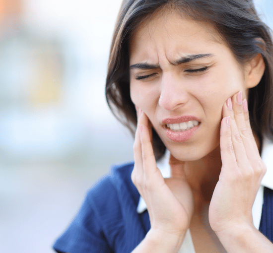 tmj affecting persons mouth and jaw